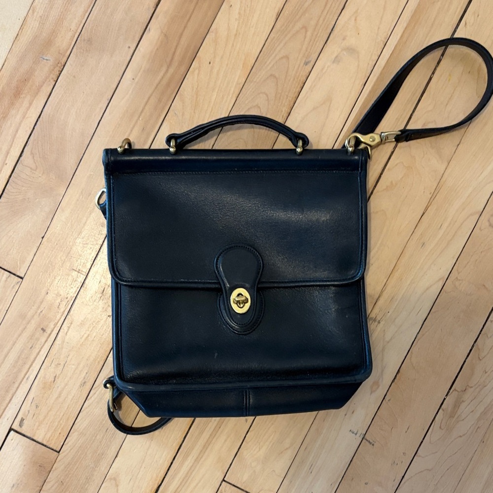 Coach vintage Willis bag black